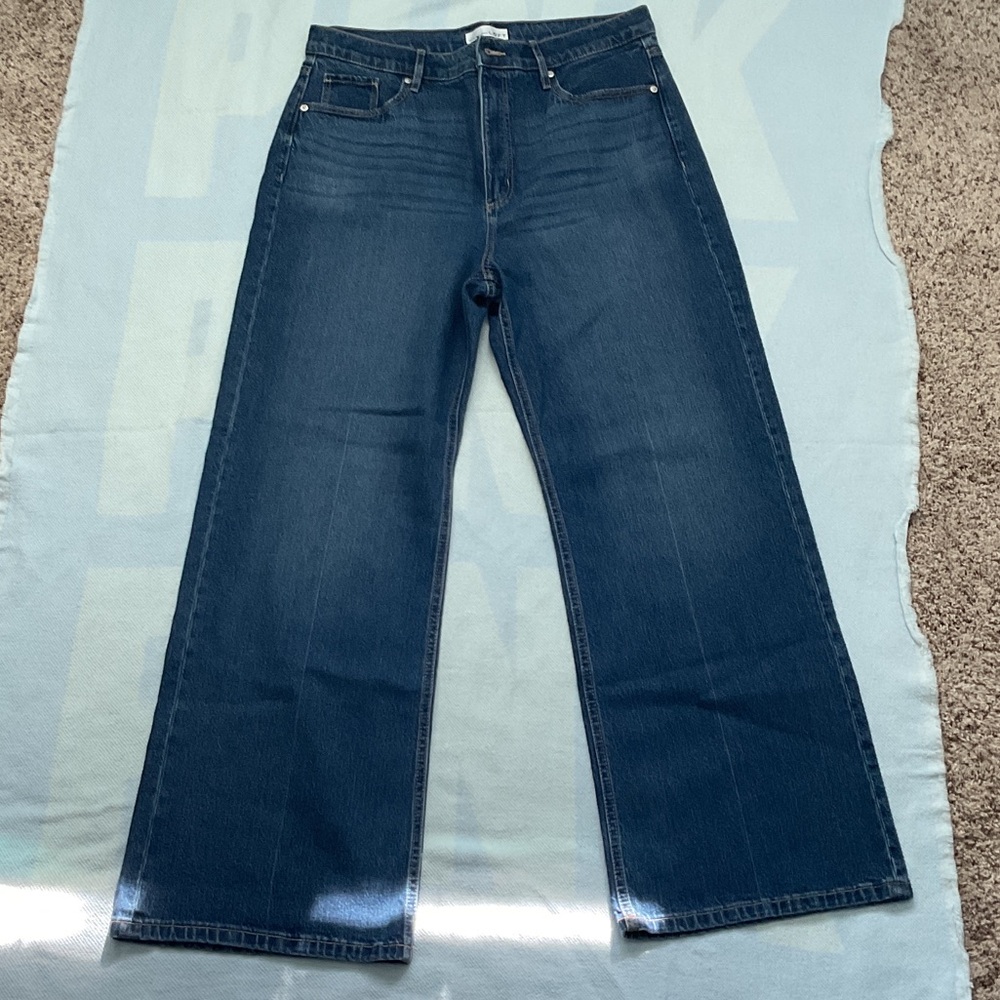 NWT Loft Blue Wide-Leg Jeans